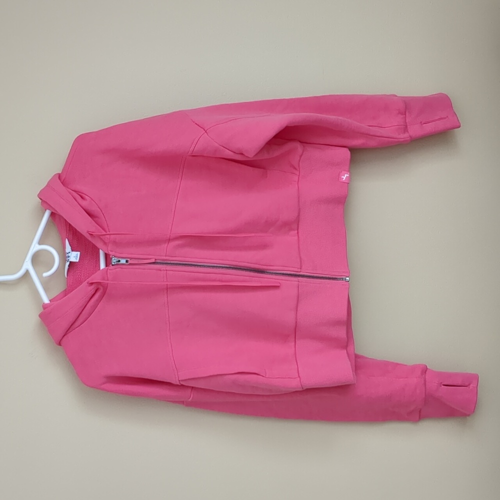 JoyLab Pink Cropped Hoodie